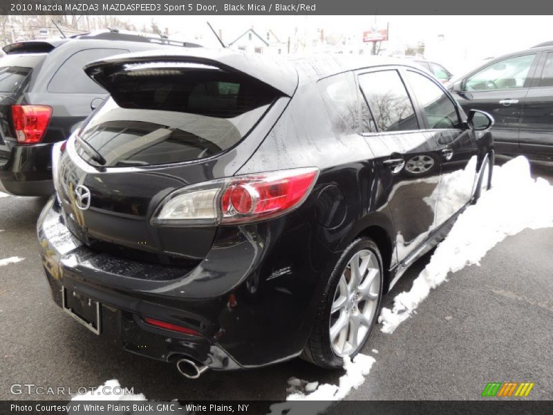 Black Mica / Black/Red 2010 Mazda MAZDA3 MAZDASPEED3 Sport 5 Door
