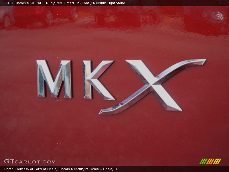 Ruby Red Tinted Tri-Coat / Medium Light Stone 2013 Lincoln MKX FWD