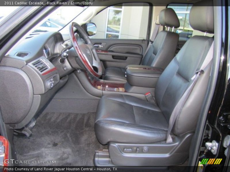 Black Raven / Ebony/Ebony 2011 Cadillac Escalade