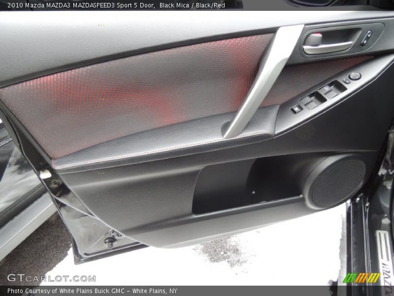 Black Mica / Black/Red 2010 Mazda MAZDA3 MAZDASPEED3 Sport 5 Door