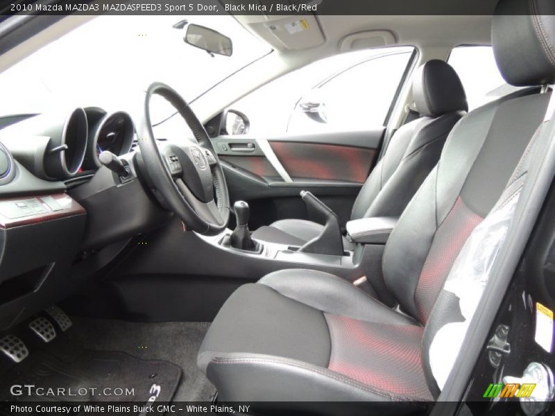 Front Seat of 2010 MAZDA3 MAZDASPEED3 Sport 5 Door
