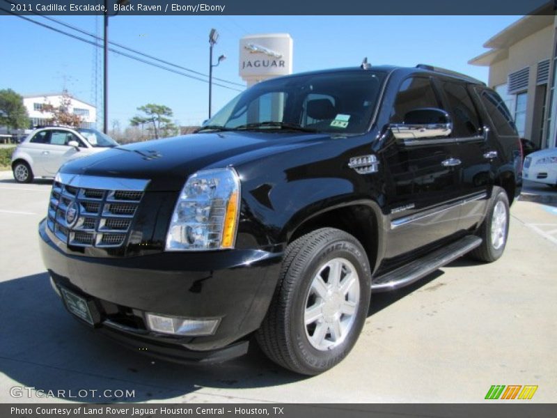 Black Raven / Ebony/Ebony 2011 Cadillac Escalade