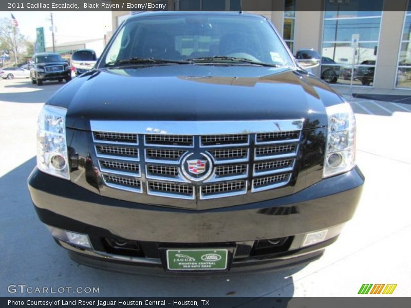 Black Raven / Ebony/Ebony 2011 Cadillac Escalade