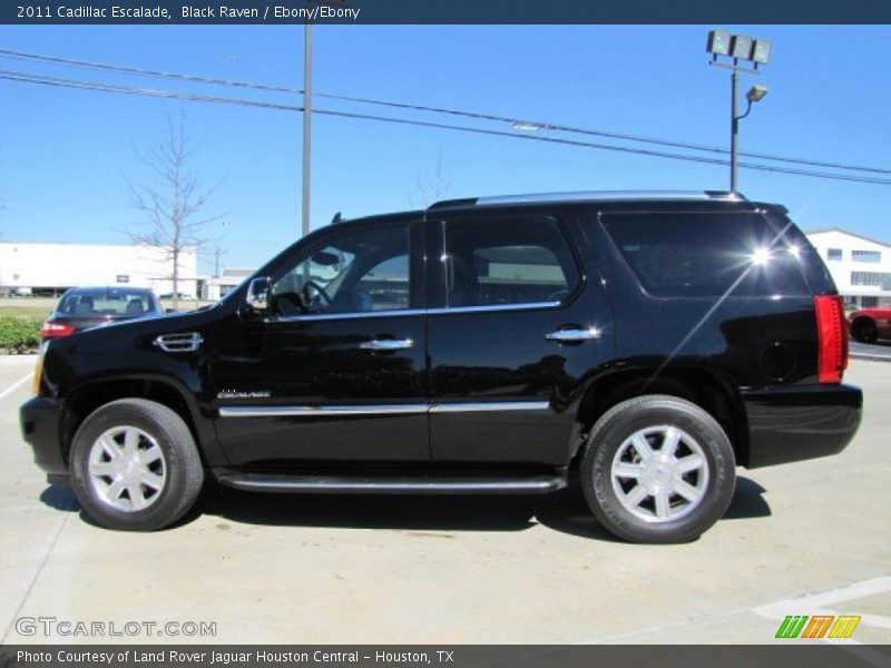 Black Raven / Ebony/Ebony 2011 Cadillac Escalade