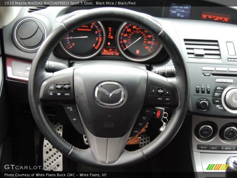  2010 MAZDA3 MAZDASPEED3 Sport 5 Door Steering Wheel