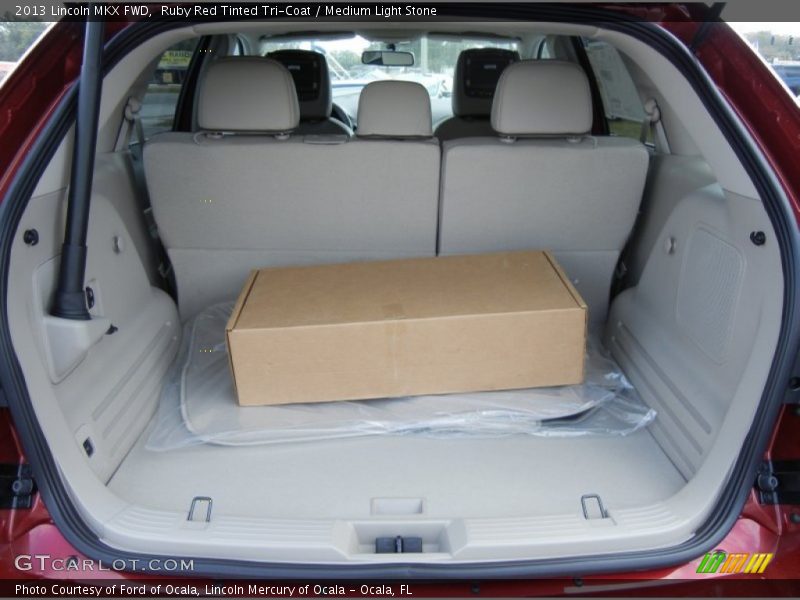 Ruby Red Tinted Tri-Coat / Medium Light Stone 2013 Lincoln MKX FWD