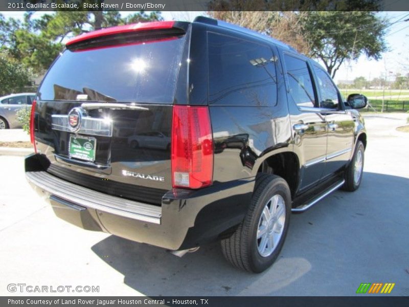 Black Raven / Ebony/Ebony 2011 Cadillac Escalade