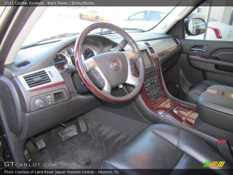 Black Raven / Ebony/Ebony 2011 Cadillac Escalade