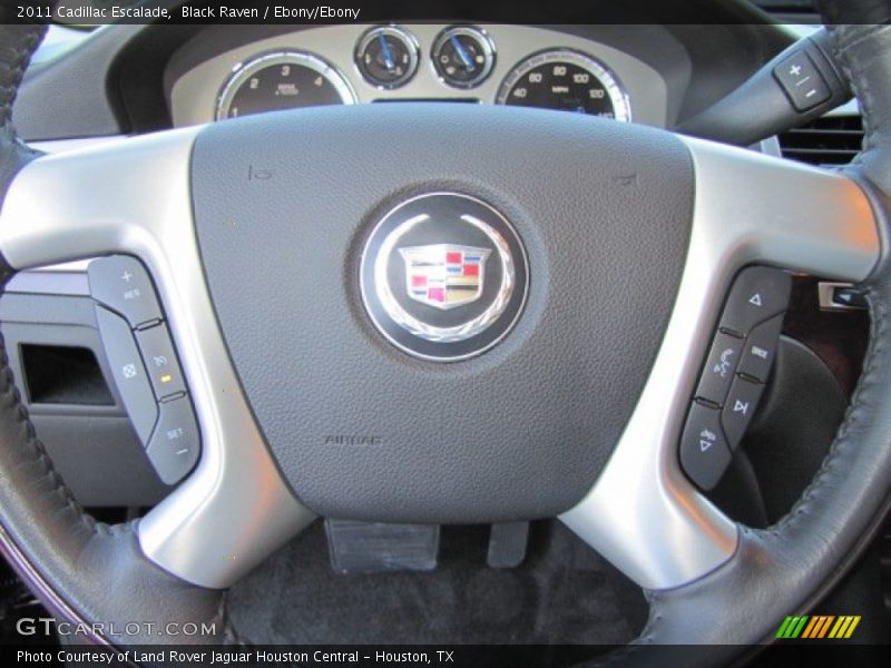 Black Raven / Ebony/Ebony 2011 Cadillac Escalade