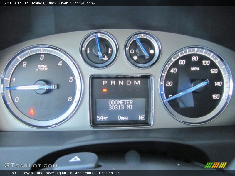 Black Raven / Ebony/Ebony 2011 Cadillac Escalade