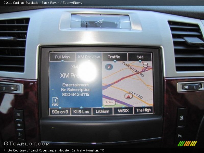 Black Raven / Ebony/Ebony 2011 Cadillac Escalade
