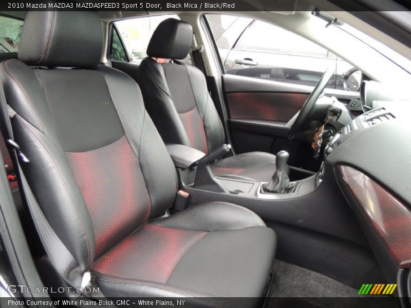  2010 MAZDA3 MAZDASPEED3 Sport 5 Door Black/Red Interior