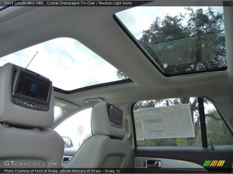 Crystal Champagne Tri-Coat / Medium Light Stone 2013 Lincoln MKX FWD