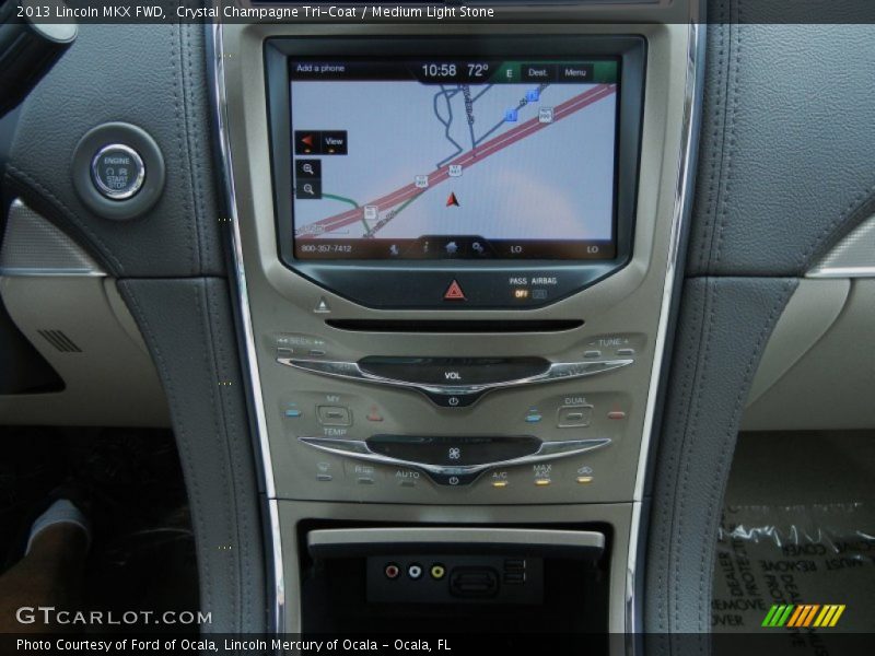 Crystal Champagne Tri-Coat / Medium Light Stone 2013 Lincoln MKX FWD