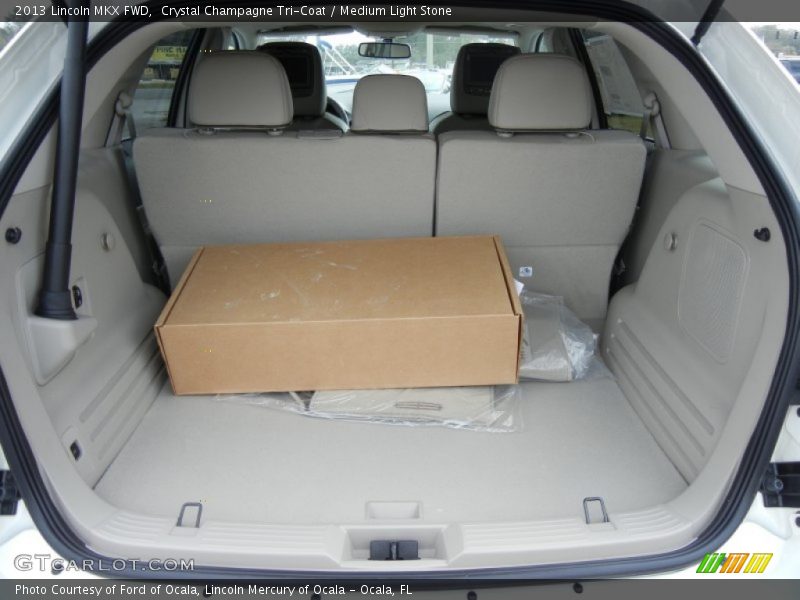 Crystal Champagne Tri-Coat / Medium Light Stone 2013 Lincoln MKX FWD