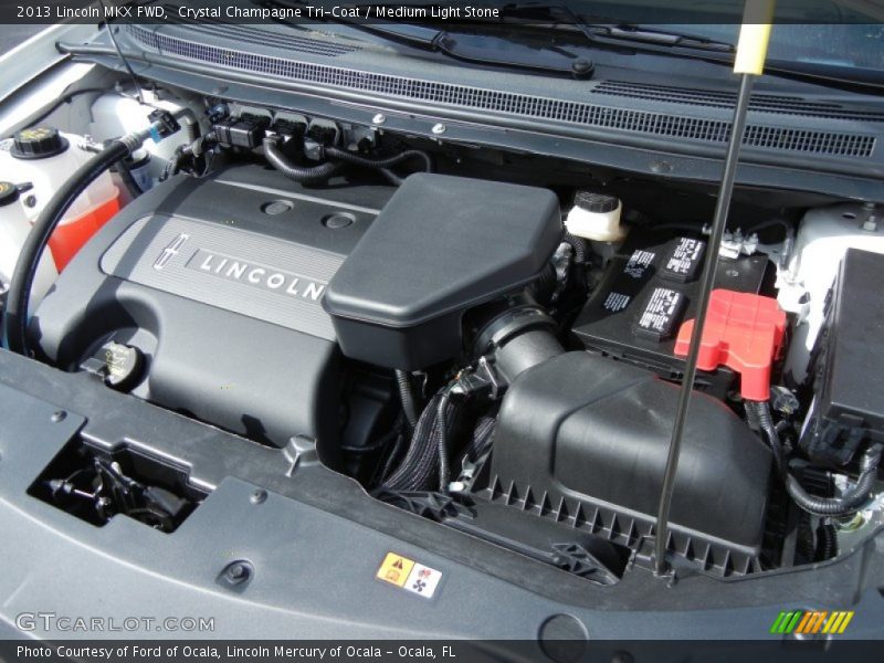 Crystal Champagne Tri-Coat / Medium Light Stone 2013 Lincoln MKX FWD