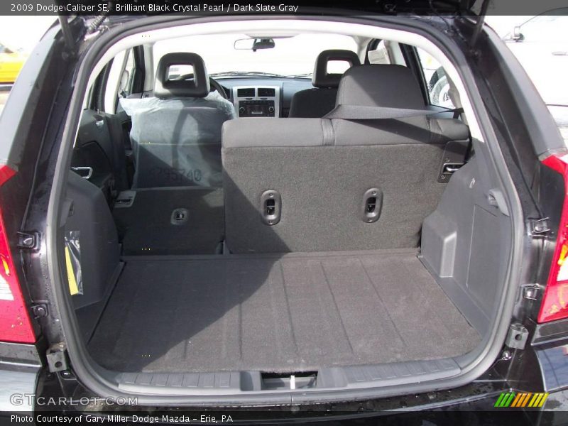 Brilliant Black Crystal Pearl / Dark Slate Gray 2009 Dodge Caliber SE