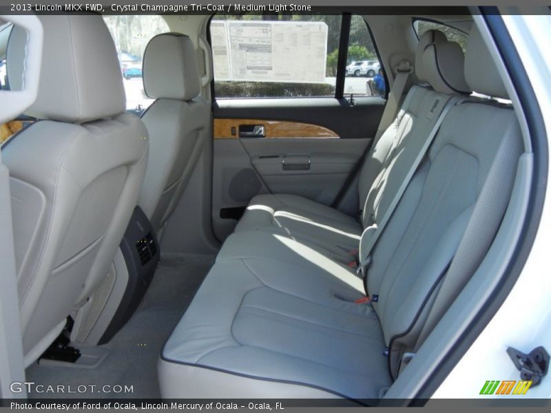 Crystal Champagne Tri-Coat / Medium Light Stone 2013 Lincoln MKX FWD