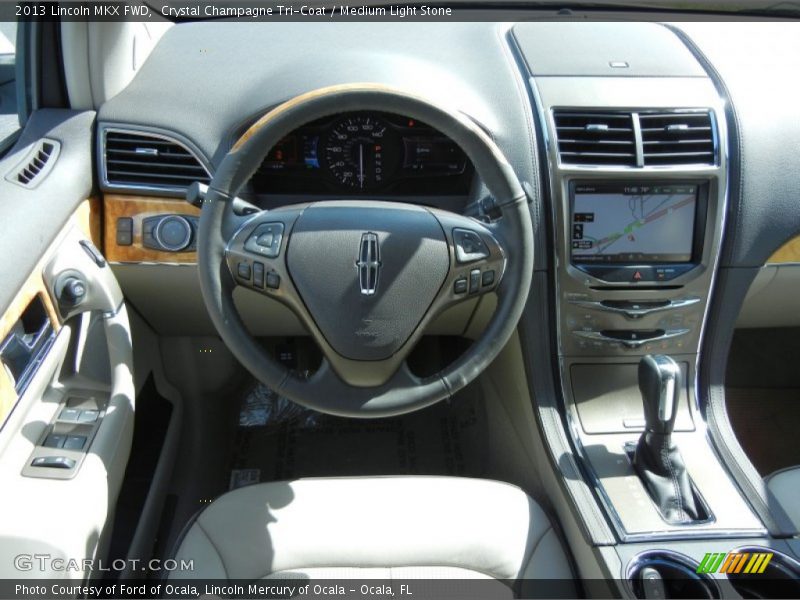 Crystal Champagne Tri-Coat / Medium Light Stone 2013 Lincoln MKX FWD