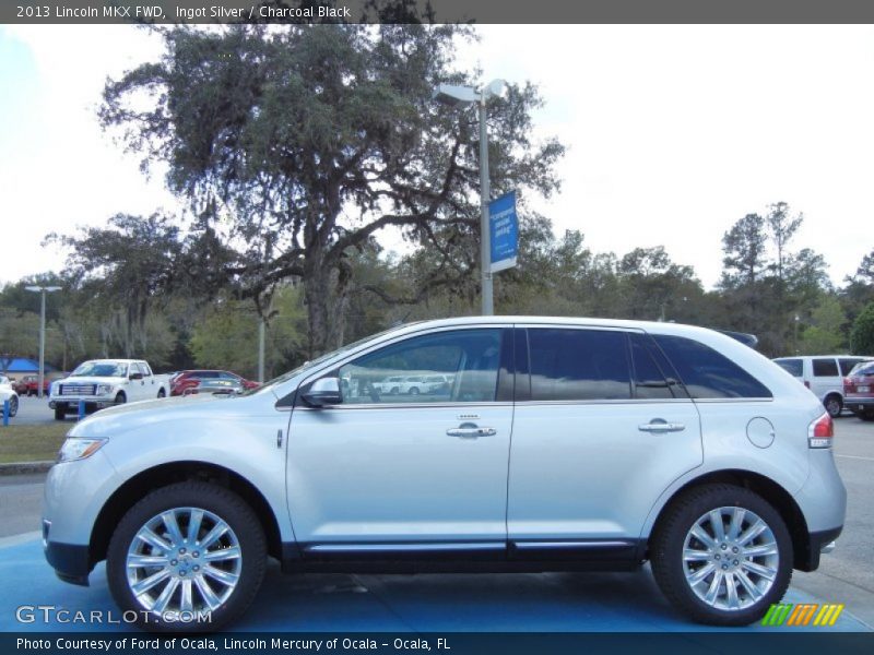 Ingot Silver / Charcoal Black 2013 Lincoln MKX FWD