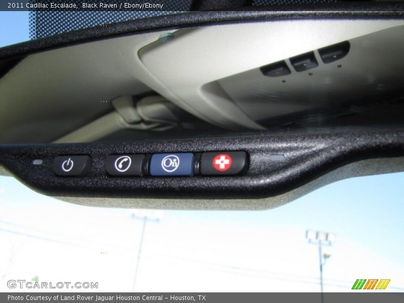 Black Raven / Ebony/Ebony 2011 Cadillac Escalade