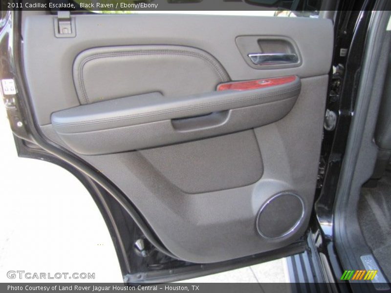 Black Raven / Ebony/Ebony 2011 Cadillac Escalade