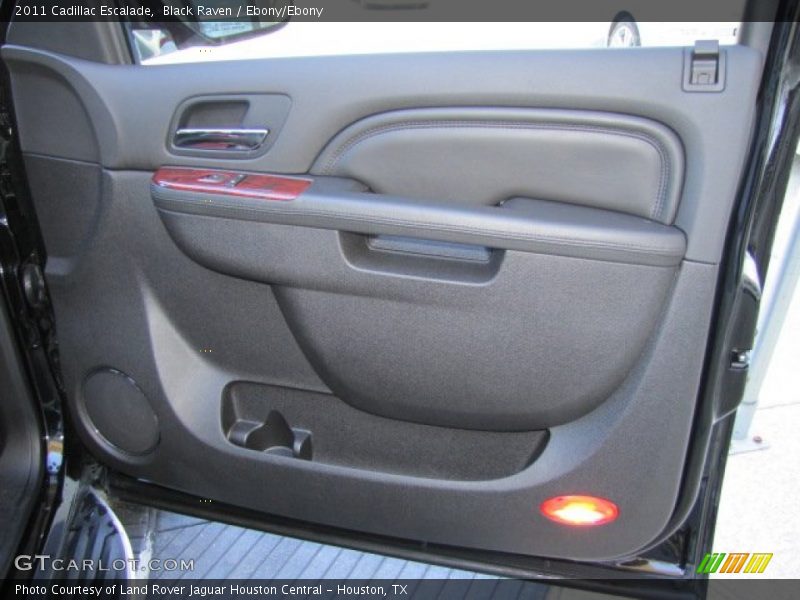 Black Raven / Ebony/Ebony 2011 Cadillac Escalade