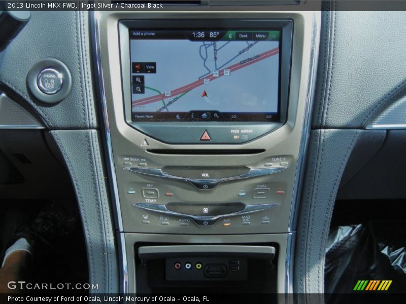 Navigation of 2013 MKX FWD