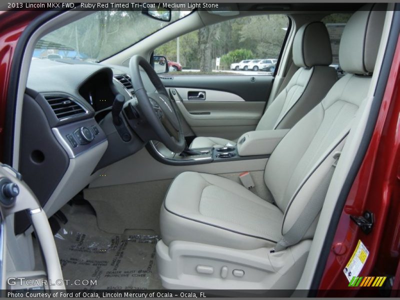 Ruby Red Tinted Tri-Coat / Medium Light Stone 2013 Lincoln MKX FWD