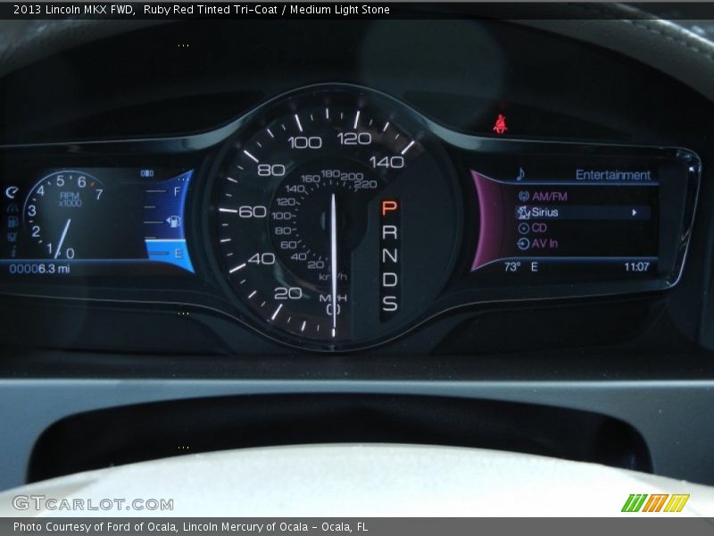 Ruby Red Tinted Tri-Coat / Medium Light Stone 2013 Lincoln MKX FWD