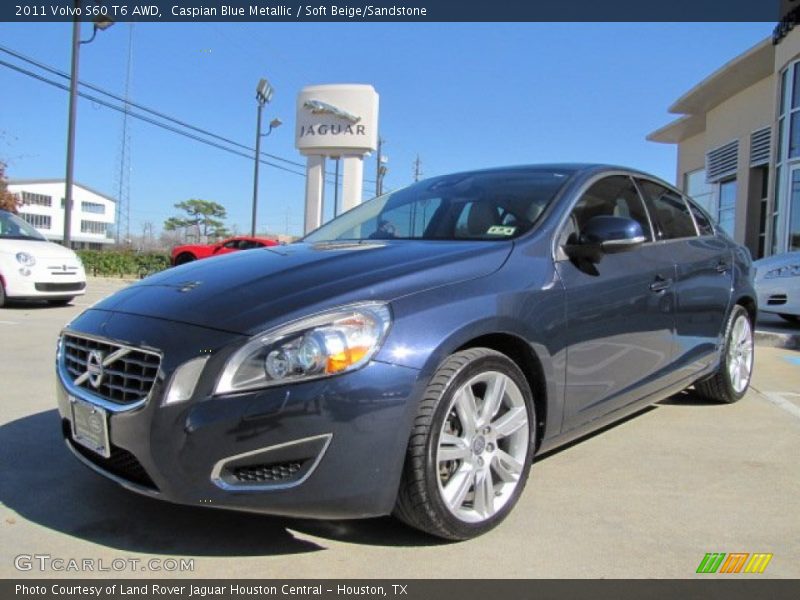 Front 3/4 View of 2011 S60 T6 AWD