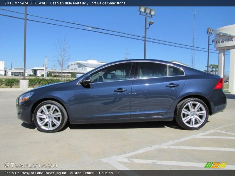  2011 S60 T6 AWD Caspian Blue Metallic