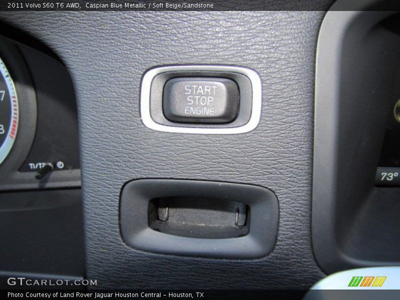 Caspian Blue Metallic / Soft Beige/Sandstone 2011 Volvo S60 T6 AWD