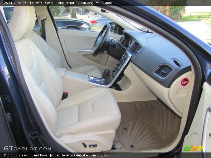  2011 S60 T6 AWD Soft Beige/Sandstone Interior