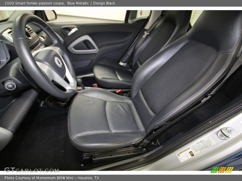 Blue Metallic / Design Black 2009 Smart fortwo passion coupe