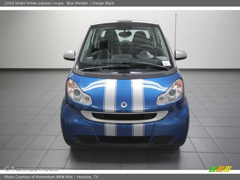 Blue Metallic / Design Black 2009 Smart fortwo passion coupe