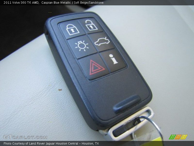 Keys of 2011 S60 T6 AWD