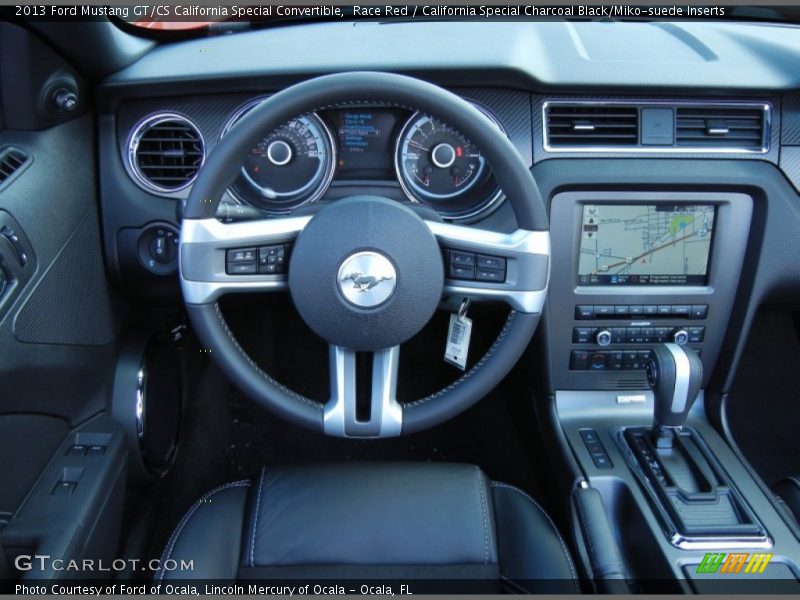 Dashboard of 2013 Mustang GT/CS California Special Convertible