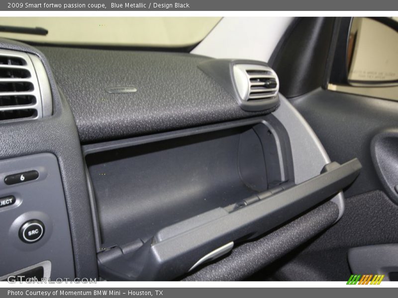 Blue Metallic / Design Black 2009 Smart fortwo passion coupe
