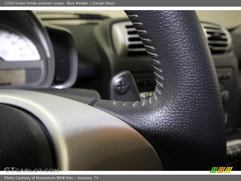 Blue Metallic / Design Black 2009 Smart fortwo passion coupe