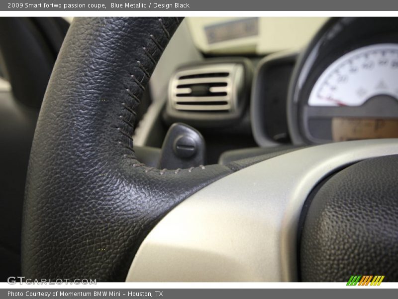 Blue Metallic / Design Black 2009 Smart fortwo passion coupe