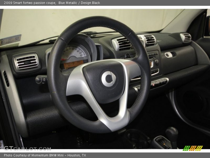 Blue Metallic / Design Black 2009 Smart fortwo passion coupe