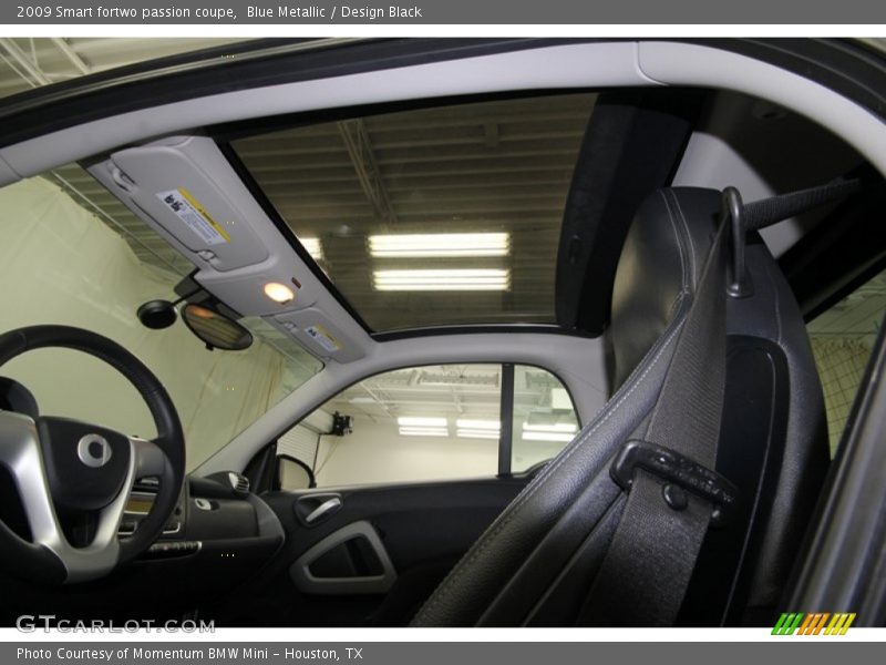 Blue Metallic / Design Black 2009 Smart fortwo passion coupe