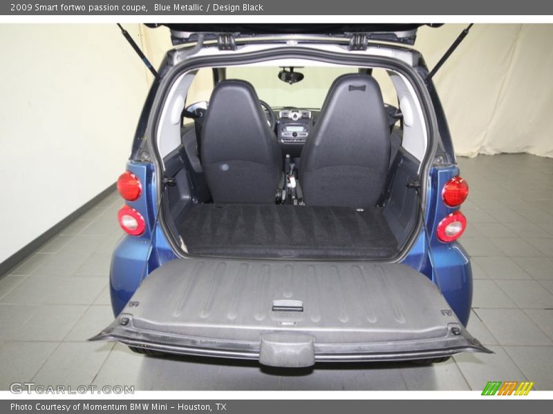 Blue Metallic / Design Black 2009 Smart fortwo passion coupe