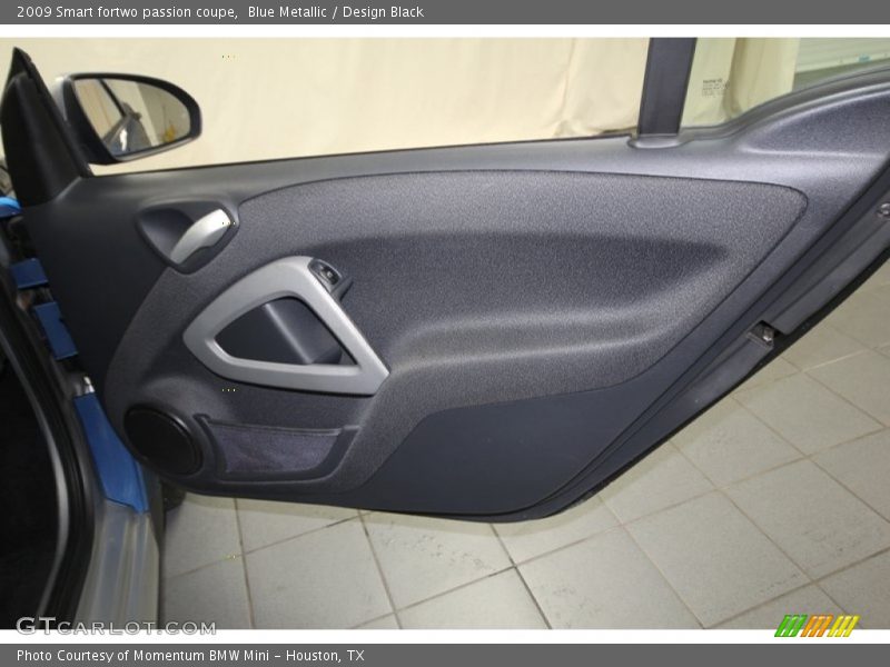 Blue Metallic / Design Black 2009 Smart fortwo passion coupe