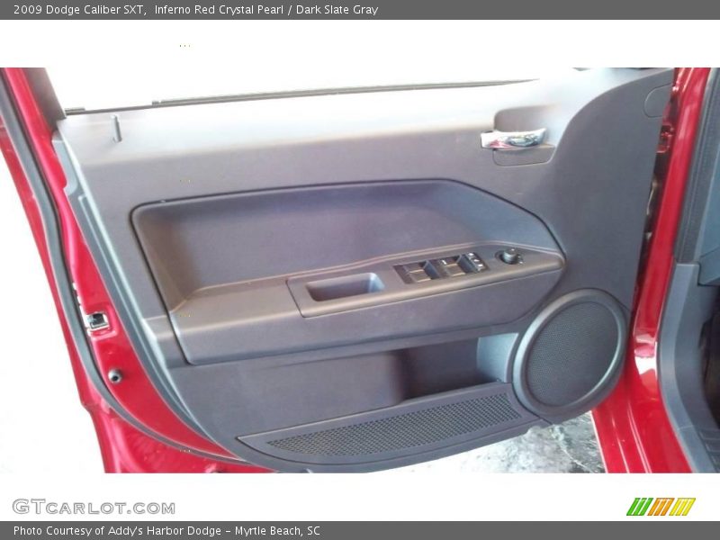 Inferno Red Crystal Pearl / Dark Slate Gray 2009 Dodge Caliber SXT