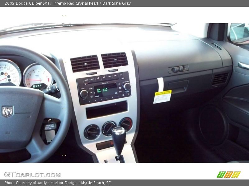 Inferno Red Crystal Pearl / Dark Slate Gray 2009 Dodge Caliber SXT