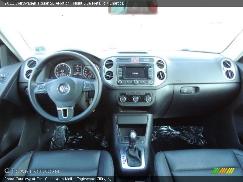 Night Blue Metallic / Charcoal 2011 Volkswagen Tiguan SE 4Motion