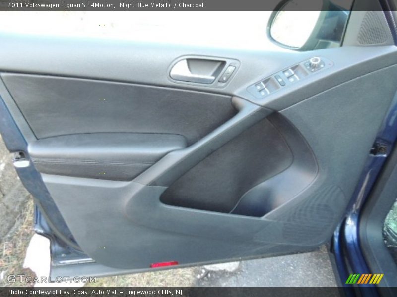 Night Blue Metallic / Charcoal 2011 Volkswagen Tiguan SE 4Motion