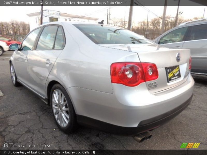 Reflex Silver Metallic / Interlagos Plaid Cloth 2007 Volkswagen Jetta GLI Sedan